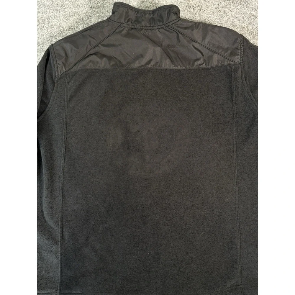 Disney Parks Walt Disney World 1971 Mickey Men's XXL Black Fleece Jacket
